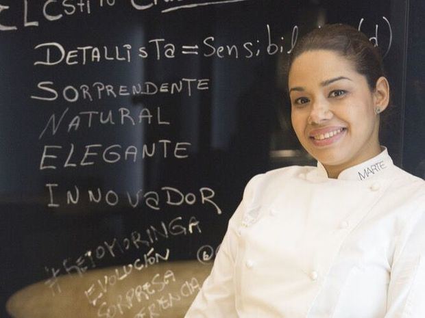 La Chef dominicana María Marte.