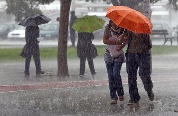 Lluvias en varias provincias.