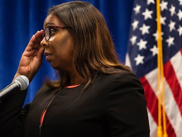 Imagen de archivo del fiscal general de Nueva York, Letitia James.