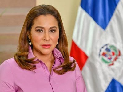 La Ministra de la Mujer, Mayra Jiménez.