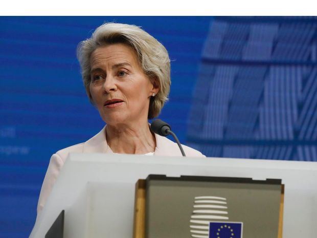 Imagen de Archivo de la presidenta de la Comisión europea, Ursula von der Leyen.