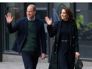 Primeras imágenes del príncipe William y Kate Middleton tras la publicación de las memorias de Harry