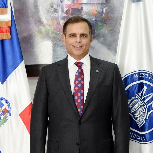 José Manuel (Jochi) Vicente, ministro de Hacienda de la República Dominicana.