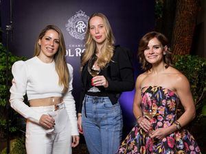 Oriette Domenech, Isée Lauprète y Carla Chalas.