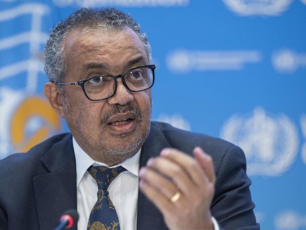 Imagen de Archivo del director general de la OMS, Tedros Adhanom Ghebreyesu.