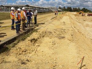 CAASD supervisa avances trabajos de ampliación del Acueducto Barrera de Salinidad en Santo Domingo Este