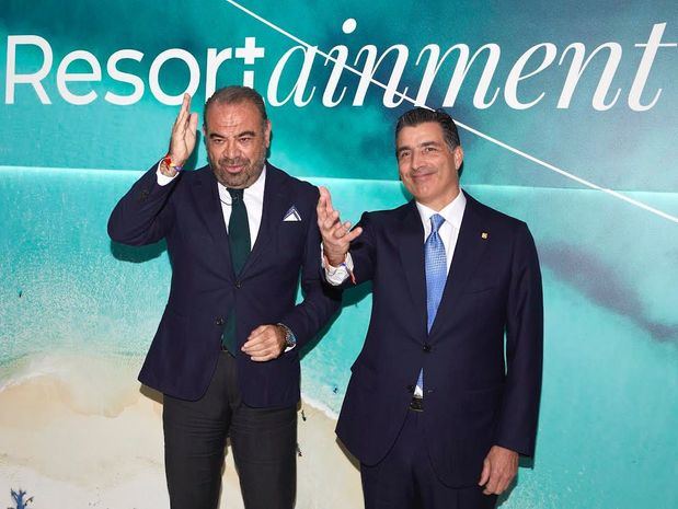 Gabriel Escarrer Jaume-Ceo Meliá Hotels International y Christopher Paniagua-presidente ejecutivo de Banco Popular Dominicano.