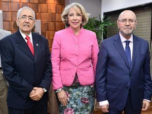 Manuel Bergés Coradín, Xiomara Pimentel, Emilio Mínguez.