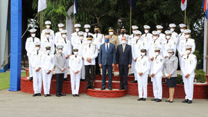 Presidente encabeza graduación de cadetes de la Policía Nacional