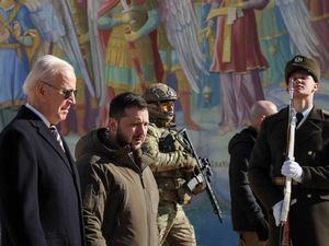 Biden viaja por sorpresa a Kiev en el primer aniversario de la guerra de Ucrania
