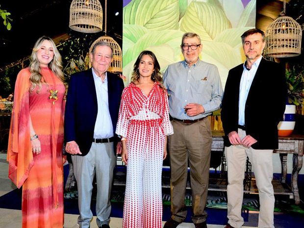 Raquel Quesada, Hendrik Kelner, Catherine Llibre, Manuel Quesada y Ricardo Nieto.