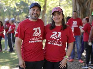 Angel Andújar y Noelia Carrera.