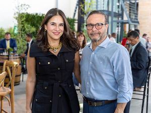 Alexia de Rodríguez y  Pedro Rodríguez.