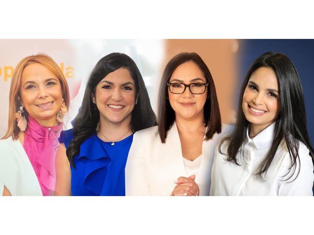 María Mañón, Biviana Riveiro, Elizabeth Mena y Judith Cury.