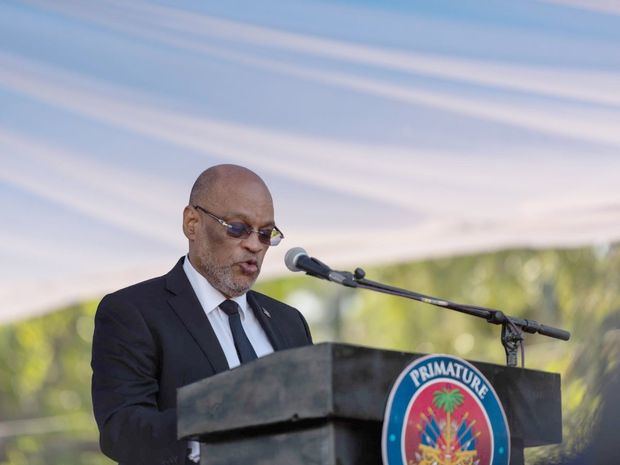 El primer ministro de Haití, Ariel Henry, en una fotografía de archivo.
