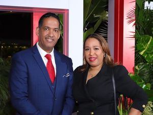 Michael Gómez y Vielka Paulino.