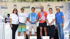 Grupo de ganadores Masculino 100k.