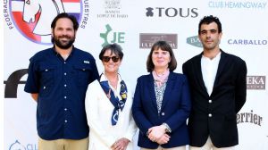 Pedro Jimènez, Marian Cunnigham, Birgit Valkenborg y Miguel Agudo.