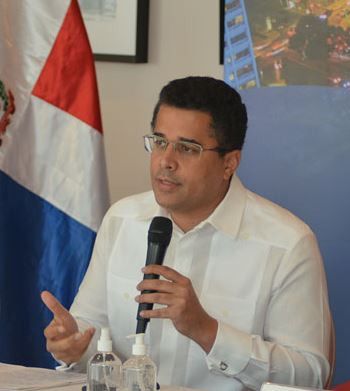 David Collado, ministro de Turismo.