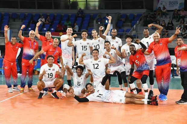 Equipo de voleibol masculino.