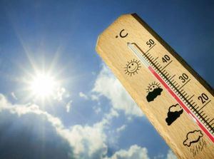 Condiciones de buen tiempo y temperaturas calurosas