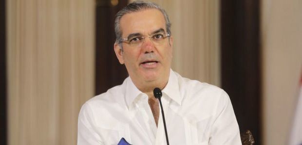 Luis Abinader, presidente de la República.