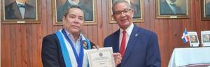 Eligen a René Fortunato miembro de honor del Instituto Duartiano