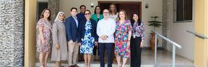 Ejecutivos y autoridades de AFP Popular, Conape, Unfpa y Hogar de Ancianas Nuestra Señora del Carmen.