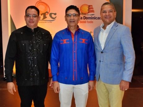 Junior Jorge, Bismark Morales e Ignacio Glass.