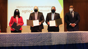 Instituciones del Estado recibirán innovación a través del acuerdo firmado por OGTIC y MICROSOFT