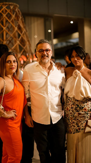 Jennifer Martínez, Jochy Fersobe y Airam Toribio.