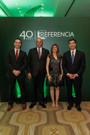 Andrea Dacquino, Luis Espinola, Nancy Velázquez y Christopher Paniagua.