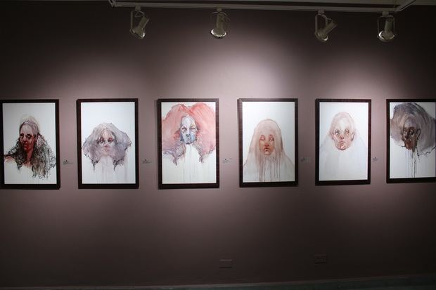 Parte de la exhibición.