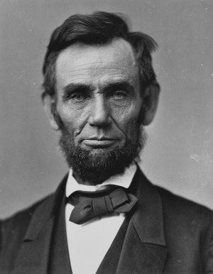 Ábraham Lincoln.