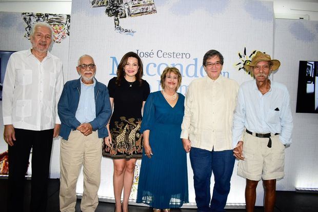 Darío Villamizar, Eduardo Marcele Daconte, Noelia García de Pereira, Verónica Sencion, Jaime Abello Banfi y José Cestero.