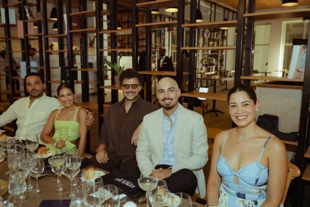 Jose Amado Inoa, Paloma De la Cruz, Jose Miguel Guerrero, Jean Carlos Nunez y Keila Rodriguez.