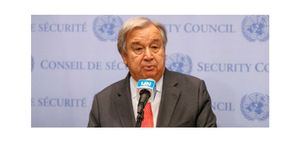 Las esperanzas de un planeta sostenible no deben evaporarse, dice Guterres antes de la COP28