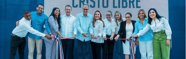 ADN y Banco Popular inauguran el parque Cristo Libre.
