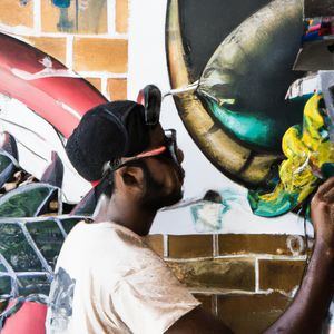 En medio de un bullicioso mercado en Santo Domingo, un artista callejero crea una obra maestra en tiempo récord. Con sus hábiles pinceladas, da vida a un colorido mural que representa la diversidad cultural y la riqueza natural de República Dominicana. Los transeúntes se detienen maravillados mientras observan cómo cada trazo cobra vida ante sus ojos. Este mural se convierte en un símbolo de esperanza y unidad, inspirando a todos a trabajar juntos por un país mejor.