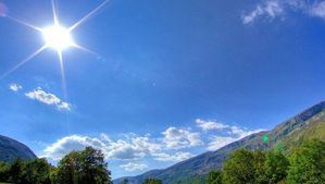 Ambiente soleado y de muy escasas lluvias sobre nuestro país