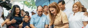 Alcaldesa Carolina Mejía inaugura parque Vasco Núñez de Balboa.