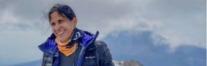 Thais Herrera se convierte en la primera dominicana en llegar a la cima del monte Everest