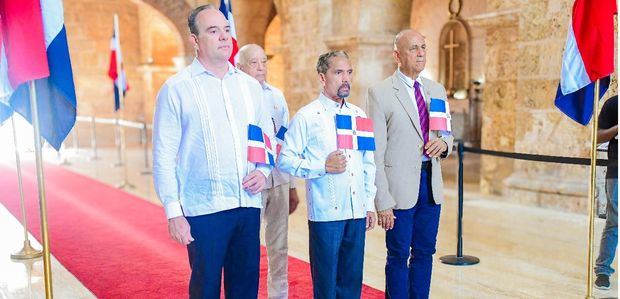 José Sánchez, Juan Pablo Uribe, Luis de León y Jacinto Mañón. 