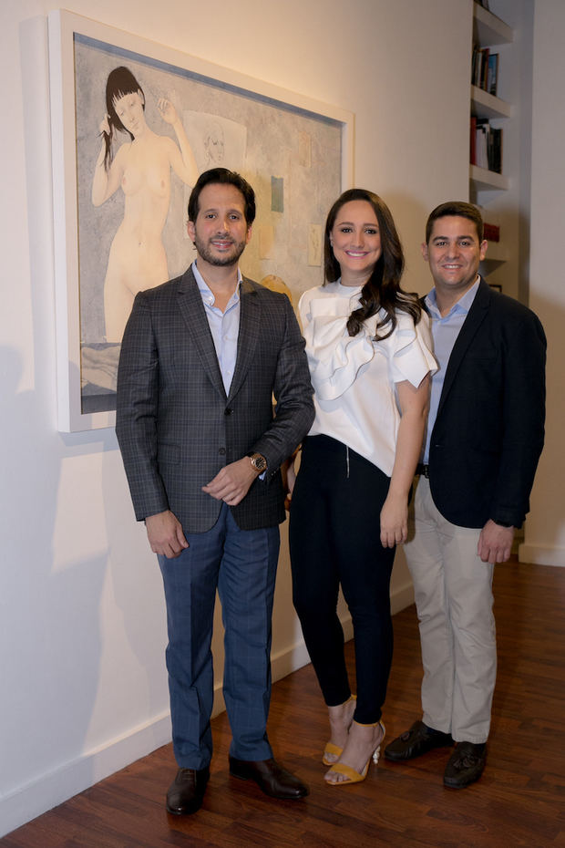 Fernando Yeara, María Gabriela Mendoza y José de la Cruz.