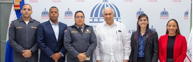 Director Ejecutivo del CONAPE se reúne con miembros de la PN y Procuraduría General de la República