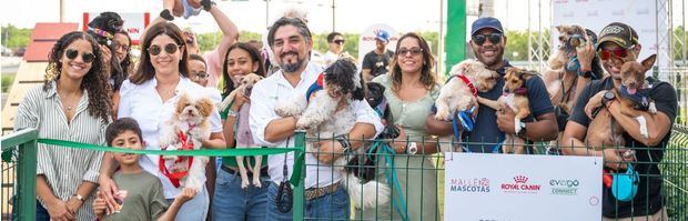 Inauguración parque canino en Evergo Connect.