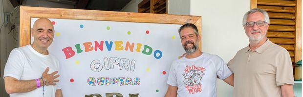 Cipri Quintas, Alberto Jimenez y Raúl Ortíz.