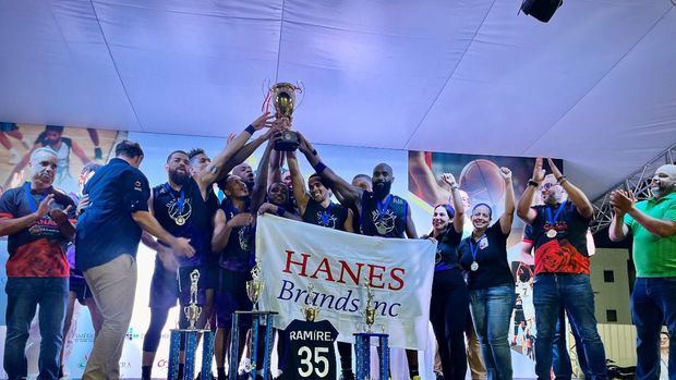 Hanesbrands se posiciona como campeón por quinto año consecutivo en el Torneo de Baloncesto ASOMERICA 2024.