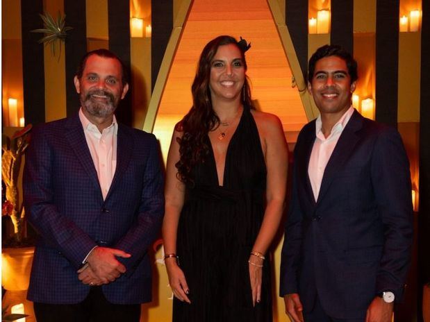 José Miguel Bonet ti, Karen Álamo y Jorge Ricardo