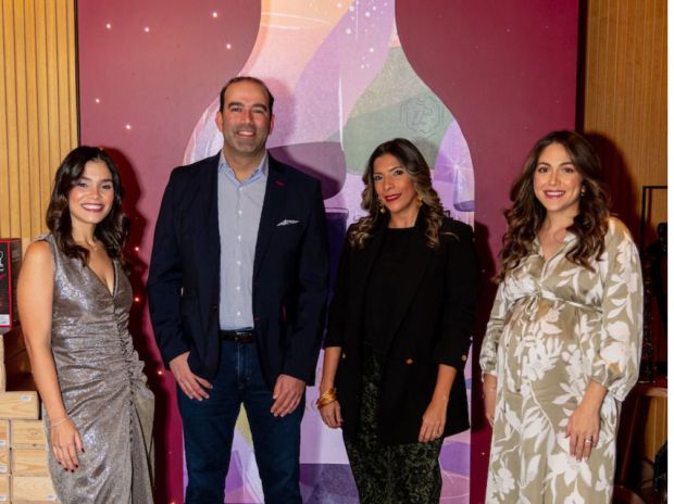 Laura Ricardo, Mariano González, Luisa Fontana y Daniela Peñaranda.